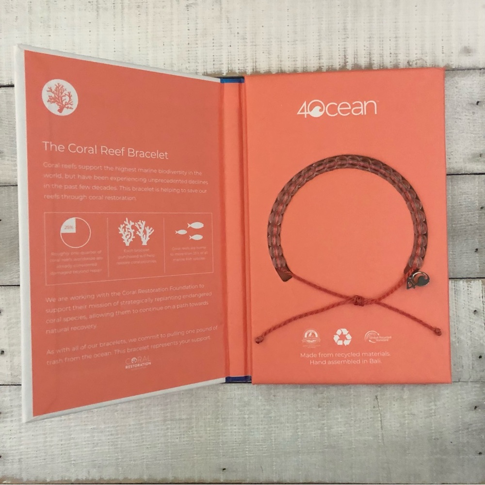 New 4ocean bracelet - The Coral Reef Bracelet